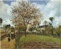 paysage à louveciennes 1870 Camille Pissarro